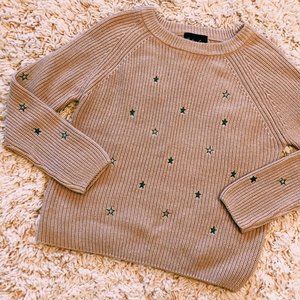 Endless Love Dusty Pink 100% Cotton Star Sweater